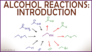 Introduction To Alcohol Properties And Reactions In Organic Chemistry By Leah Fisch Chemistry Alcohol Organic Chemistry Study Organic Chemistry Reactions