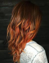 40 Fresh Trendy Ideas For Copper Hair Color Orange Ombre Hair Copper Hair Hair