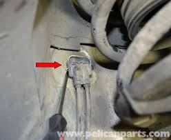 They are very inexpensive parts and can be replaced in as little as 15 minutes. Mercedes Benz W203 Abs Sensor Replacement 2001 2007 C230 C280 C350 C240 C320 Pelican Parts Diy Maintenance Article