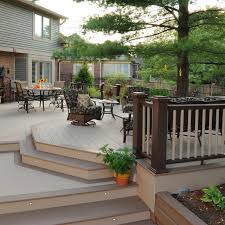 All azek rail products and sizes listed on following pages. Azek Harvest Collection In Brownstone Premier Rail In Kona With Brownstone Com Traditional Deck New York By Timbertech Houzz