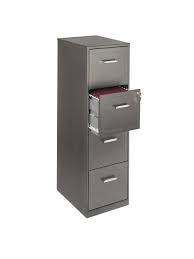 Find the best 2 drawer file cabinets with office depot & officemax. Realspace 4 Drawer Vertical Cabinet Charcoal Office Depot