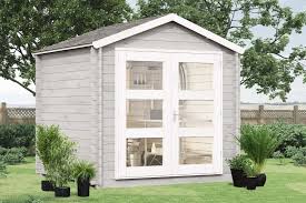 Die wände haben eine stärke von 19 mm, der rauminhalt beträgt ca. Gartentiger Gartenhaus Lommel 1 2