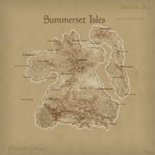 Summerset Isles Elder Scrolls Map Elder Scrolls Online Elder Scrolls Lore