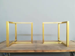 Brass Dining Table Legs 28 X 35 X 26 Brass Etsy In 2020 Brass Dining Table Dining Table Legs Modern Dining Table