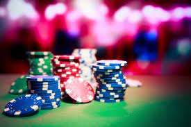 Casino Chips On Gaming Table Stock Photo - Download Image Now - Gambling  Chip, Gambling, Casino - iStock