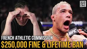 Bryan Battle Suspended & Fined after UFC Paris?