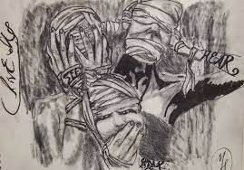 Maybe you would like to learn more about one of these? Speak Hear And See No Evil Michael Habermas Drawings Illustration Fantasy Mythology Other Fantasy Mythology Artpal