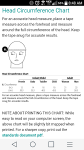 Head Circumference Chart To Reference When Creating Hats When You Do Not Know The Exact Head Size Head Circumference Chart Premie Baby Premie