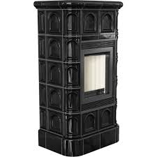Kaminofen Kratki Blanka 8 Kw Kachelofen Mit Kacheln Schwarz