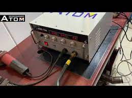 Bearing Sleeve Welding Demo Video Atom Cold Welding Machine Youtube Welding Machine Copper Welding Welding Equipment