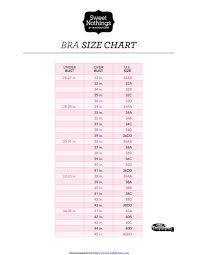 Download Bra Size Chart 2 For Free Chartstemplate