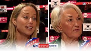 England head coach Jess Thirlby and South Africa head coach Norma Plummer  reflect
