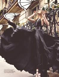 Black Wind Blown Dress Fashion Fashion Photography Gorgeous Dresses