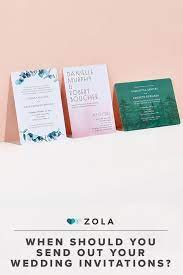 When To Send Out Your Wedding Invitations Zola Expert Wedding Advice Wedding Invitations Wedding Invitation Etiquette Invitations