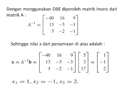 Dua buah matriks dapat dijumlahkan atau dikurangi jika memiliki ordo yang sama. Contoh Soal Invers Matriks Ordo 2x2