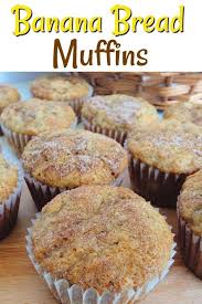 Easy Cinnamon Swirl Banana Bread Muffins The Mommy Mouse Clubhouse Recipe Cinnamon Banana Bread Cinnamon Swirl Banana Bread Simple Muffin Recipe