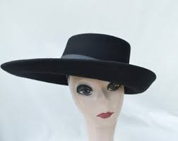 Cappello Audrey Hepburn: cappello con tesa oversize in feltro di lana  marrone