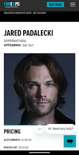 Meeting Supernatural Actors at Conventions