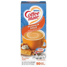 Maybe you would like to learn more about one of these? Coffee Mate Pumpkin Spice Liquid Creamer Singles 50 Piece X 3 8fl Oz 11ml American Fizz