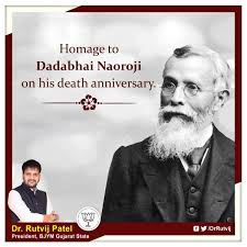 Paying respect to Shri Dadabhai Naoroji ...