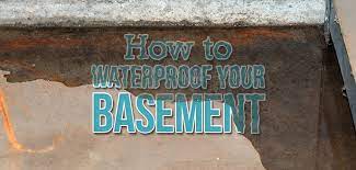 If your concrete is new, you'll need to let it cure; How To Waterproof A Basement Inside Out Budget Dumpster