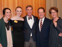 His hair color is grey while his eye color is hazel. Campus Abuzz For Bill Nye The Science Guy The Chronicle Magazine Lewis Clark