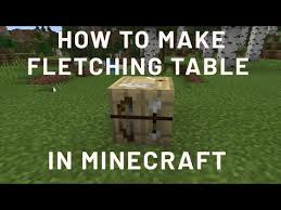 This is a tutorial video for how to make fletching table in minecraft.please like and subscribe!support this channel by donation : How To Make Fletching Table In Minecraft In Hindi Fletching Table Minecraft Fletching Table Youtube