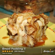 Bread Pudding Ii There S A Reason Restaurants Put This On Their Menu It S Easy And Tastes Great And You Can Make It Even Bet Bread Pudding Desserts Recipes