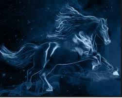 Black Mare Patronum Dark Backgrounds Harry Potter Patronus Shaman