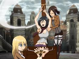 Is ymir dead in aot. Ymir Krista And Mikasa By Dead Senji On Deviantart