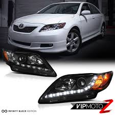 Toyota camry headlight replacement and install guide. For 07 09 Toyota Camry Newest Led Drl Projector Headlights Headlamp Left Right Ebay