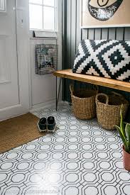 How To Wallpaper A Floor A Renter Friendly Alternative Diy Flooring Home Decor Furniture Makeover