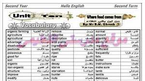 أفضل مذكرة فى اللغة الانجليزية للصف الثانى الثانوي الترم الثانى 2018 مستر بيومى غريب