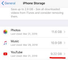 My Sisters Youtube App Takes Up 9gbs Of Storage No She Does Not Have Youtube Premium Offline Videos Downloaded Ios