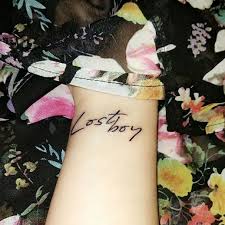 I Am A Lost Boy From Neverland Small Tattoos Tattoos Lost Boys Tattoo