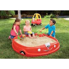 Sandbox With Canopy Baby Kids Outdoor Sand Pit Toy Backyard Plastic Play Ground Littletikes Kids Sandbox Cozy Coupe Outdoor Kids