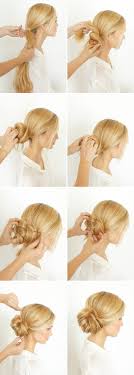 Side bun with hair accessory. Diy Knotted Bun Wedding Hairstyle Wedding Hair Updo Ideas