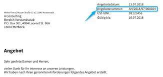 Den rest der ware liefern. Angebot Erstellen So Erstellst Du Das Perfekte Angebot