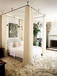 Diy Canopy Bed Love It For The Downstairs Bedroom To Give More Dramatic Flair Home Bedroom Canopy Bed Diy Bedroom Interior