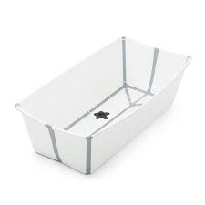 The first thing you have to consider is the tub's shape. Buy Stokke Flexi Bath X Large White Spacious Foldable Baby Bathtub Lightweight Easy To Store Convenient To Use At Home Or Traveling Best For Ages 0 6 Online In Taiwan B07rj3c7dx