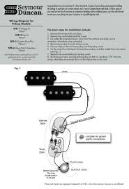 Reduce unwanted electrical noise by using. Wiring Instructions Seymour Duncan