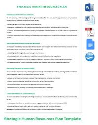 Appendix A Sample Hr Plan Template – therunapp