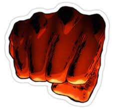 One Punch Man Fist By Prodigyjin One Punch Man Adesivos Tatoo