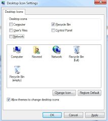 Search more than 600,000 icons for web & desktop here. Hiding Or Showing Common Windows Desktop Icons Windows 7 Tutorial
