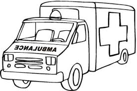 Emergency Car Ambulance Cars Coloring Pages Coloring Pages
