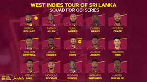 Squads, fixtures, live streaming, when and where to watch the last time west indies hosted an international game was during ireland's tour in january 2020. West Indies Odi Squad Announced For Tour Of Sri Lanka Windies Cricket News