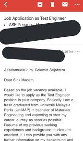 Hanya saja, surat lamran kerja via email dikirim melalui email ke email. 2 Contoh Kiriman Email Mohon Kerja Yang Dipuji Oleh Recruiter