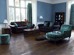 Decoration Living Room With Dark Blue Color Walls Also Dark Brown Brown And Blue Living Room Brown Living Room Decor Living Room Color Schemes