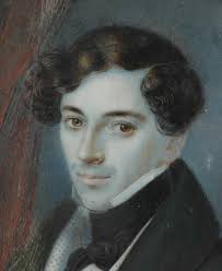 Joseph Weidner (1801-1870)-Attrib. "Portrait of a Gentleman", Fine  Miniature (M)