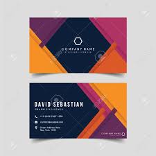 Great collection of business card templates is consistent with most popular design software. Modern Creative Business Card Template Visiting Card Set With Royalty Free Cliparts Vectors And Stock Illustration Image 145994023